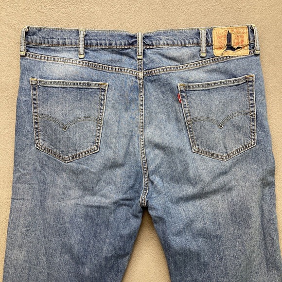 Lot of 2 Levi 514 Jeans Mens Size 42x30 Straight Fit Medium Wash - Picture 15 of 16